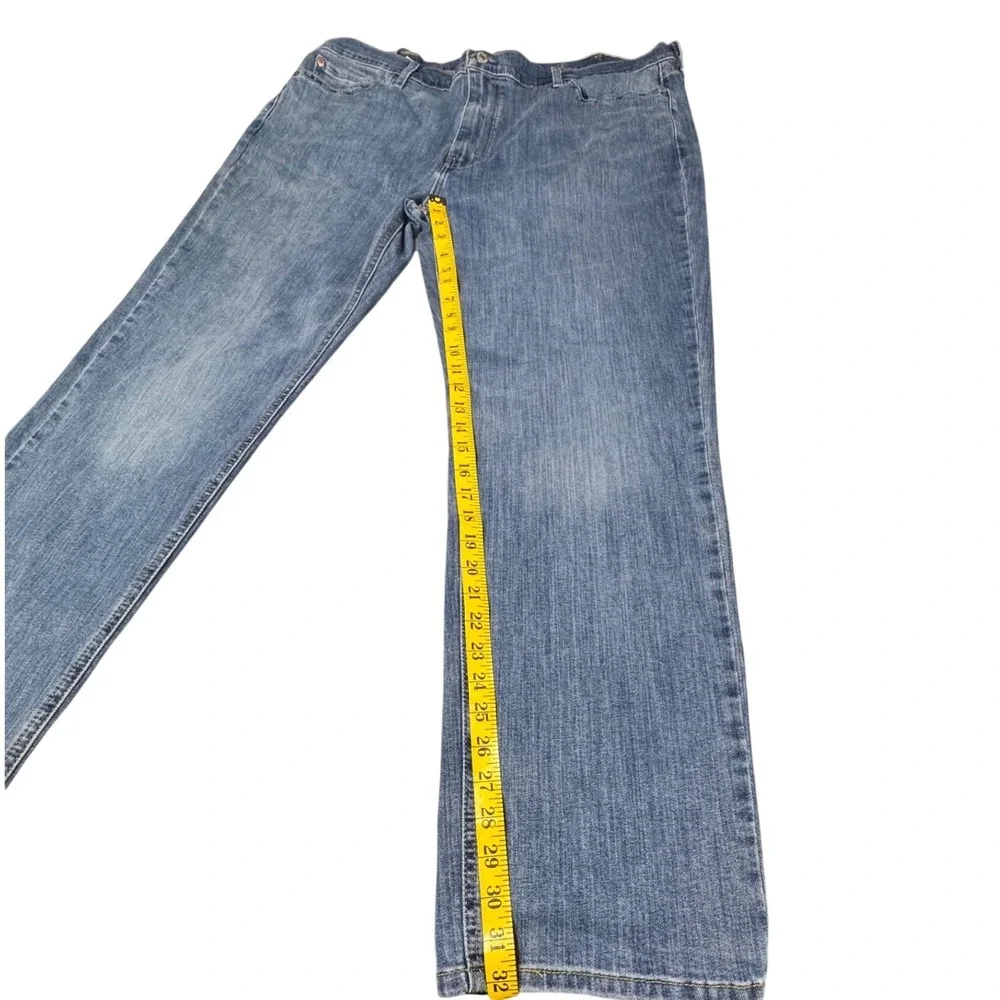 Levi's 541 Athletic Taper Jeans Mens 42x32 All Seasons Tech Blue Medium Wash